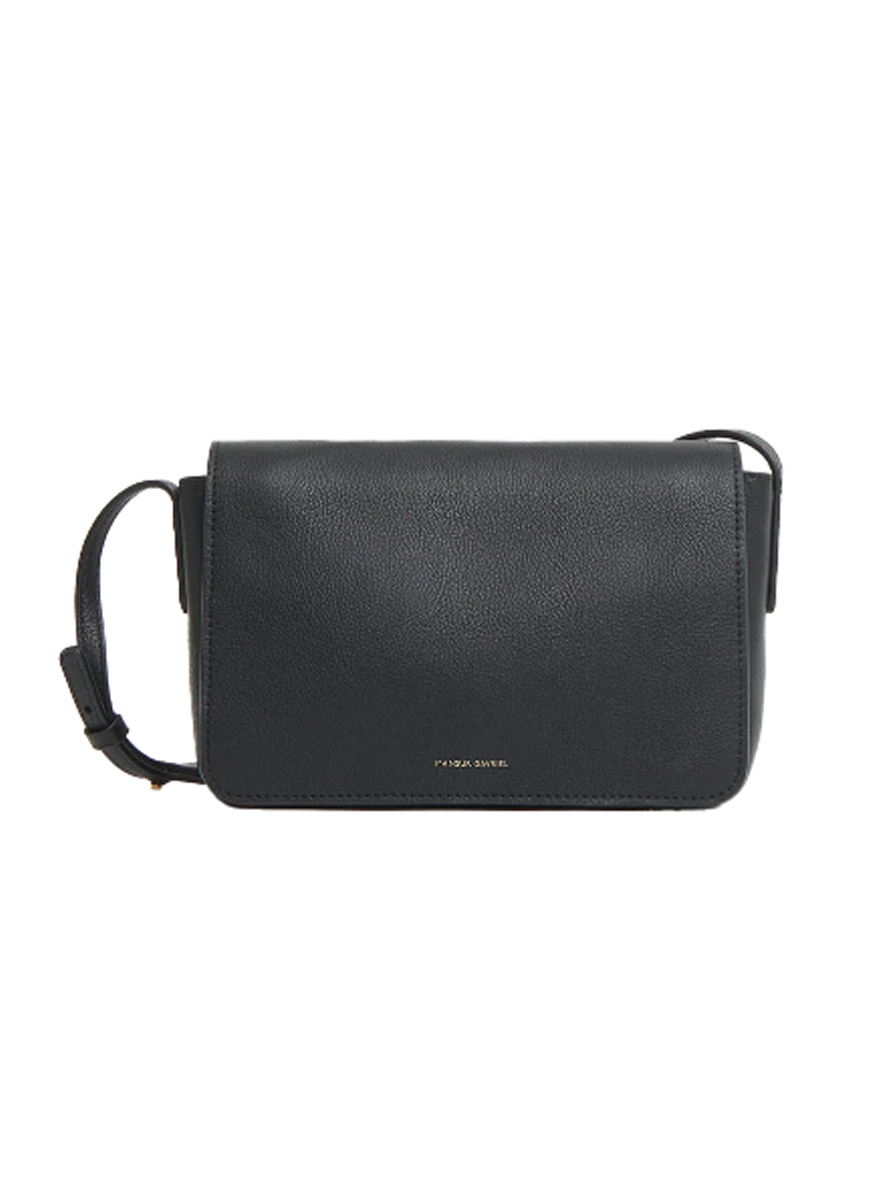 Clio Bag Crossbody in Black Leather