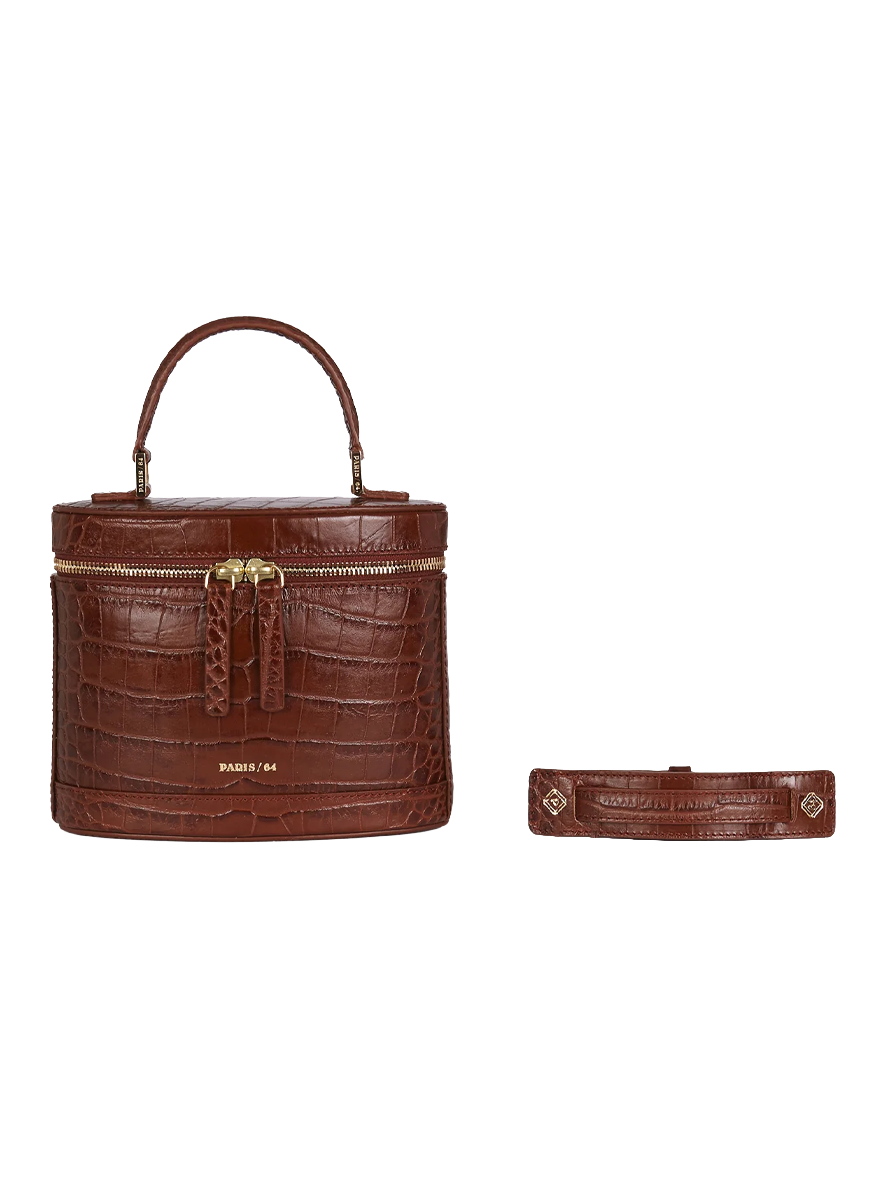 Prismatic Coco Cognac Bag