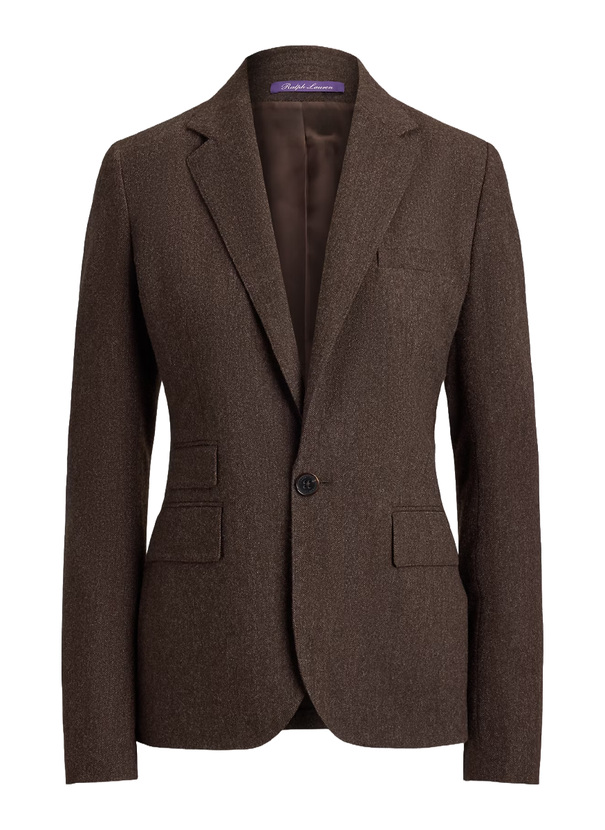 Parker Striped Herringbone Jacket