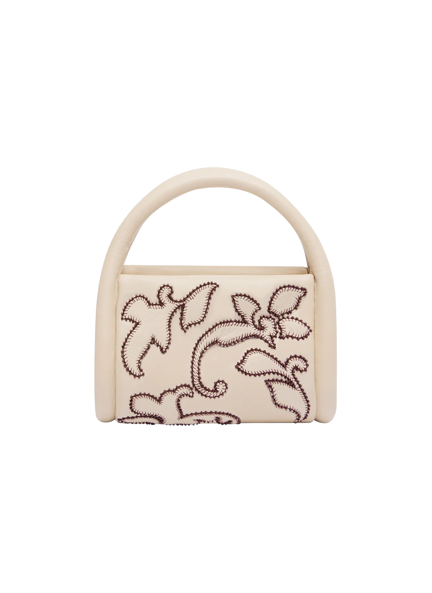 Duke Leather Applique Bag
