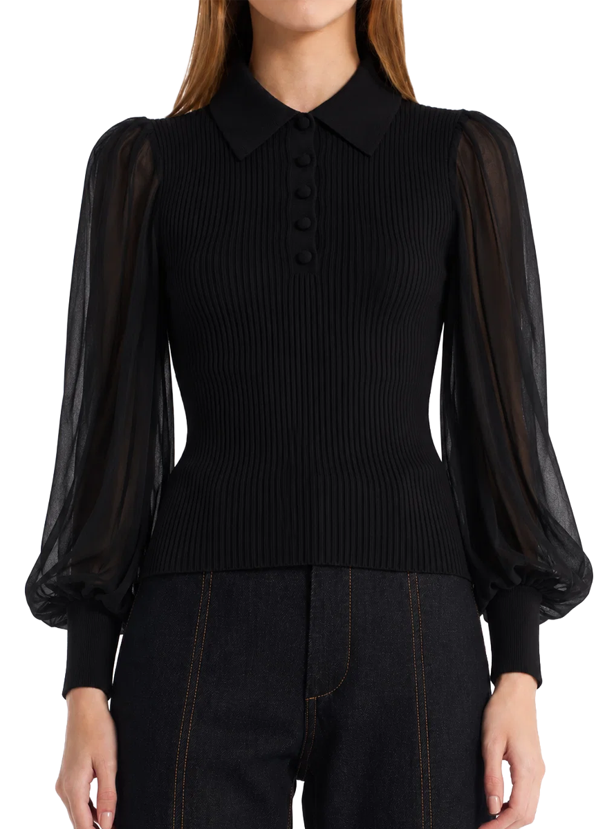 Dana Sweater in Black - Christy Lynn
