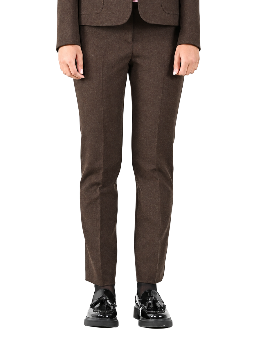 Milly Front Zip Slim Ankle Pant