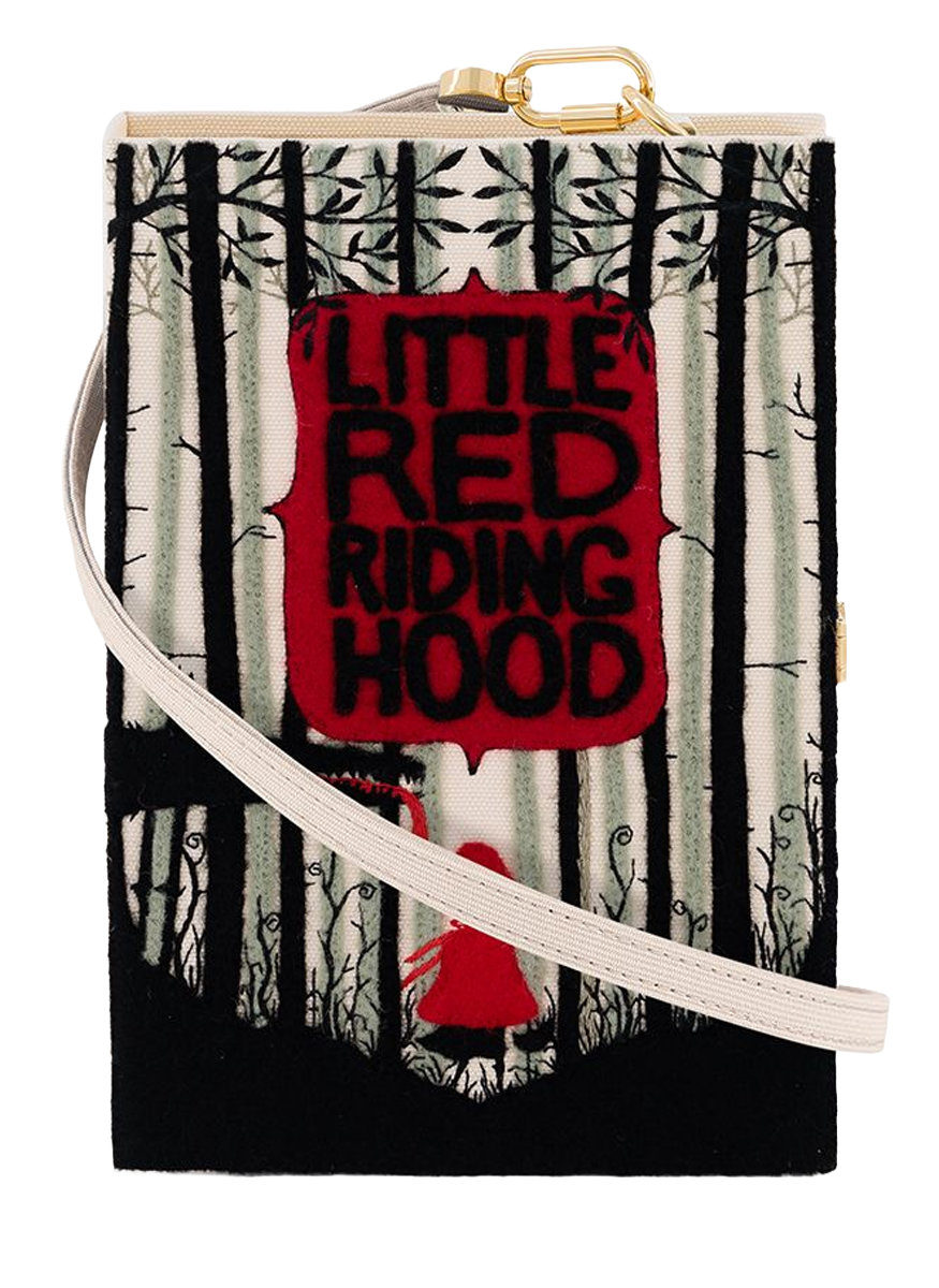 Little Red Ridinghood Book Clutch with Strap - Olympia Le-Tan
