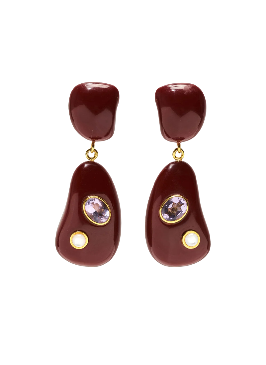 Satsuma II Earrings - Lizzie Fortunato