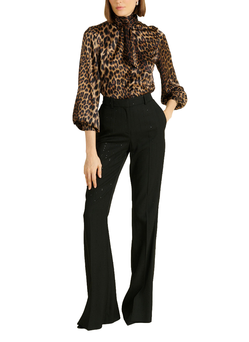 Victoria Pant With Beaded Detail - DMN Paris