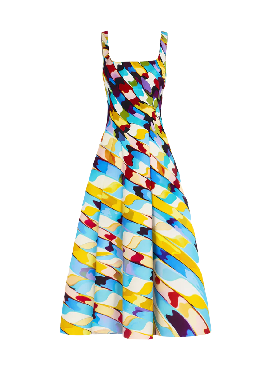 Beaux Dress Reticello Primrose - Mary Katrantzou