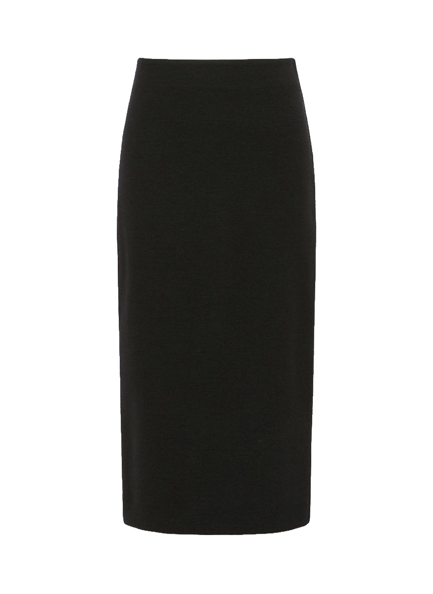 Jacquard Jersey Midi Skirt