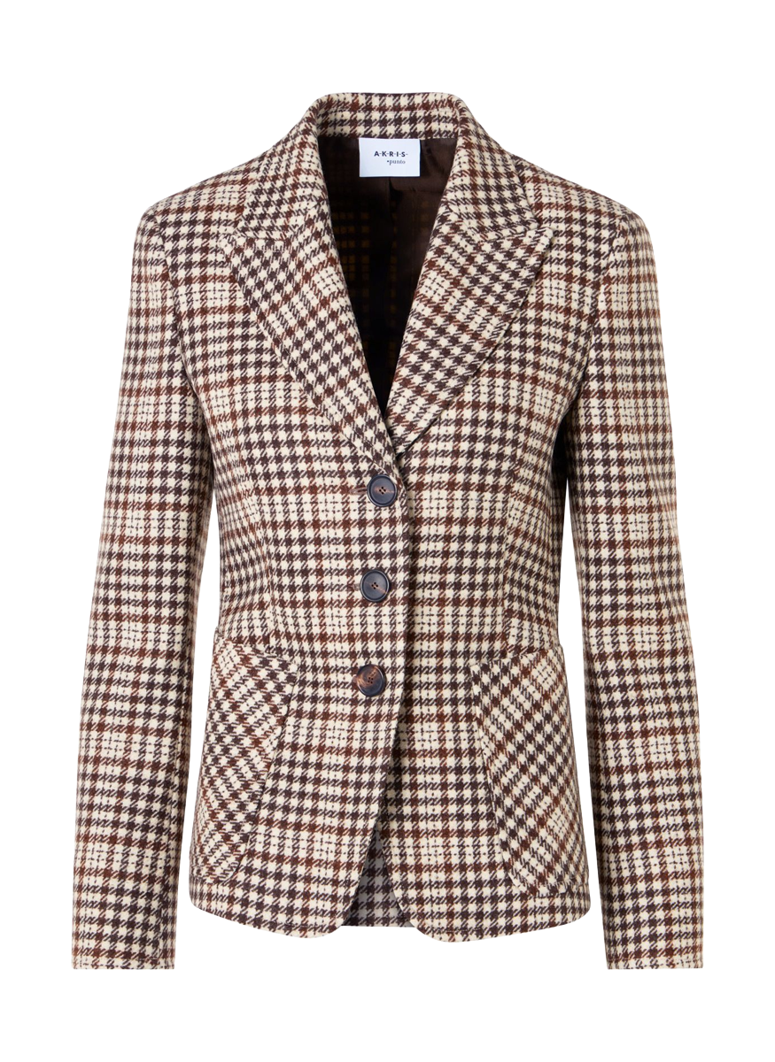 Wool Blend Jacket - Akris Punto