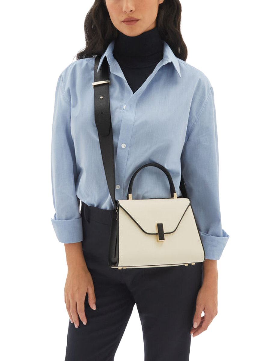 Iside Chiaroscuro Top Handle Mini Bag - Valextra