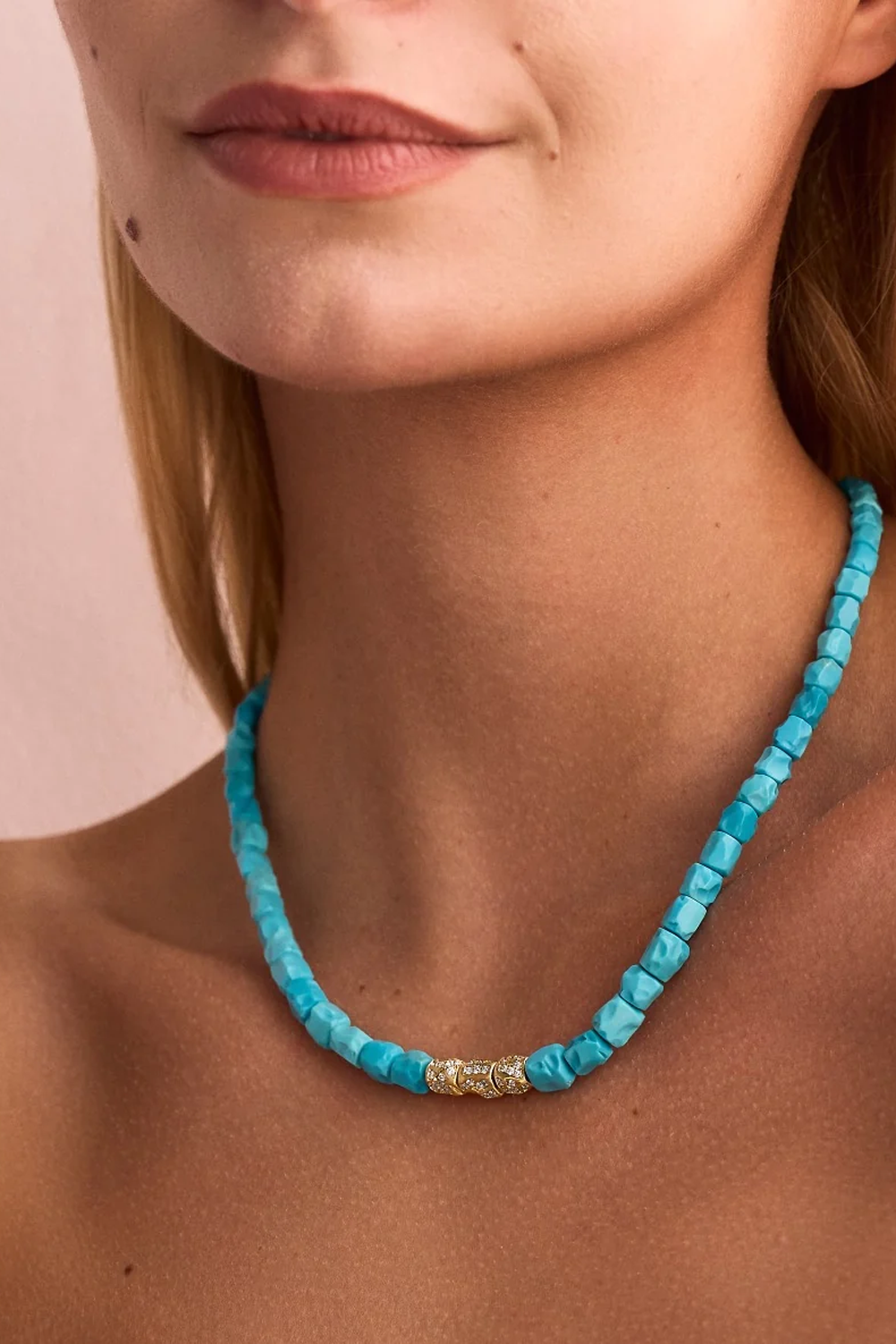 Nugget Necklace, Turquoise - EMILY P. WHEELER