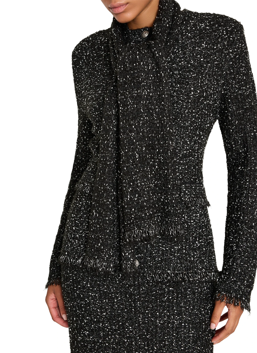 Faye Tweed Sweater Cardigan - Kobi Halperin