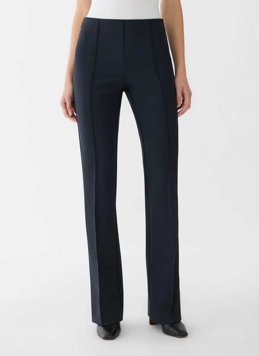 Acclaimed Stretch Gramercy Flare Pant in Ink - Lafayette 148 New York