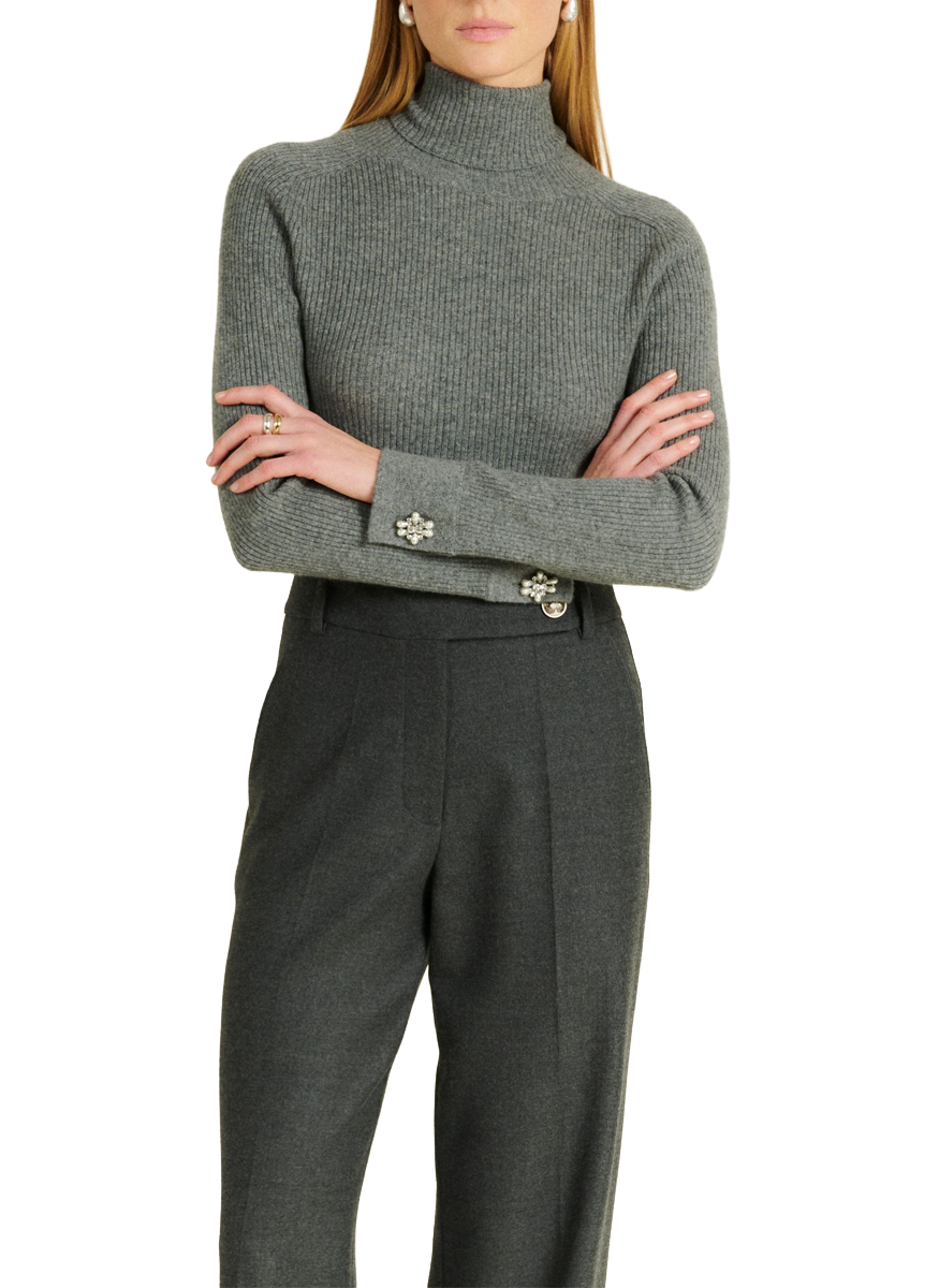 Laure Stretch Wool Pant - DMN Paris
