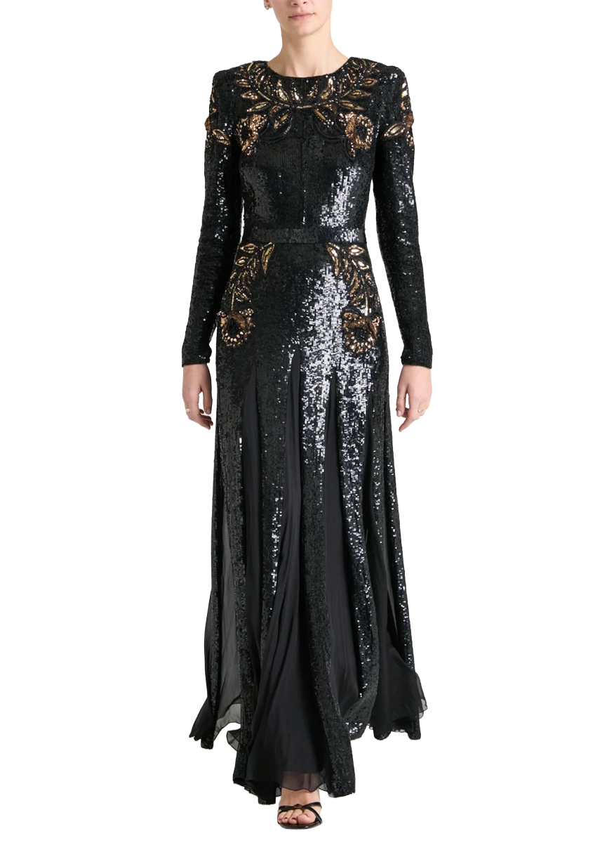 Porta Sleeved Gown - Temperley London
