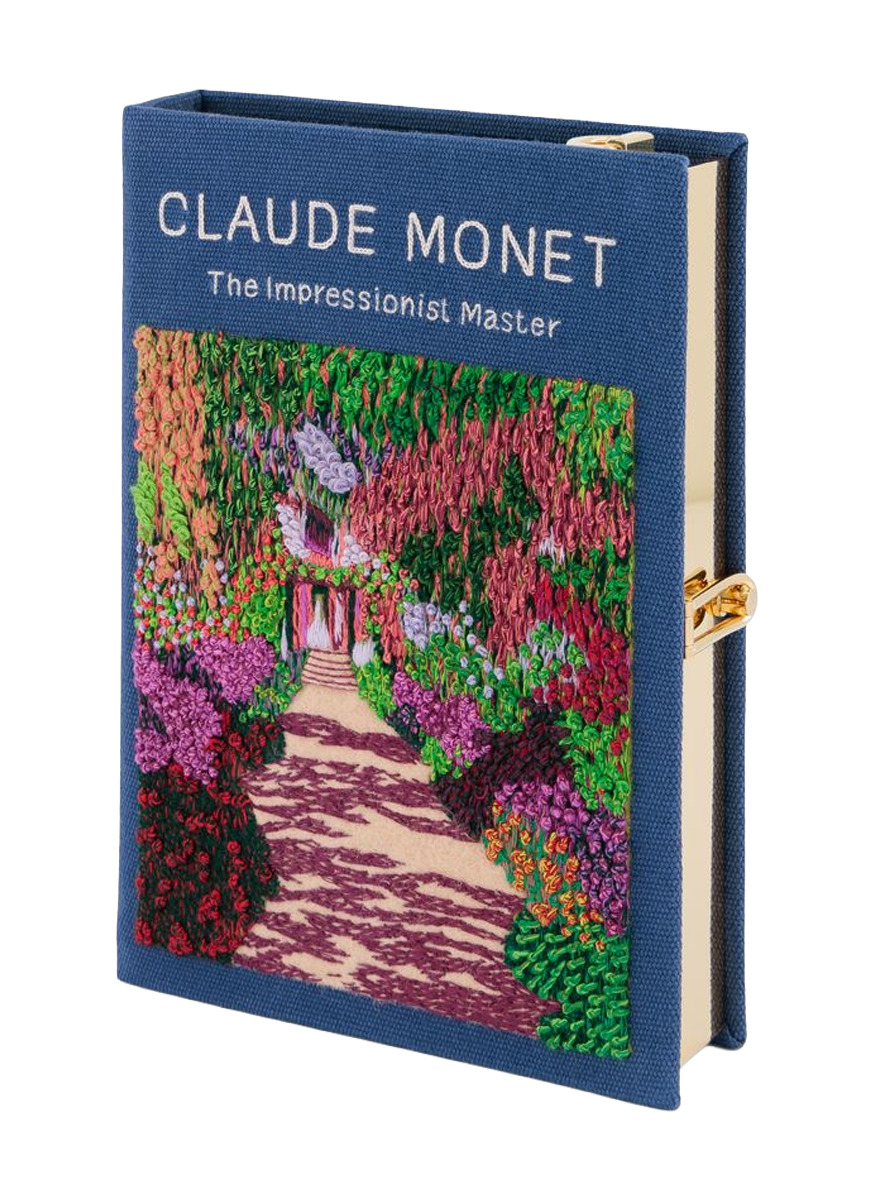 Claude Monet - The Impressionist Book Clutch - Olympia Le-Tan