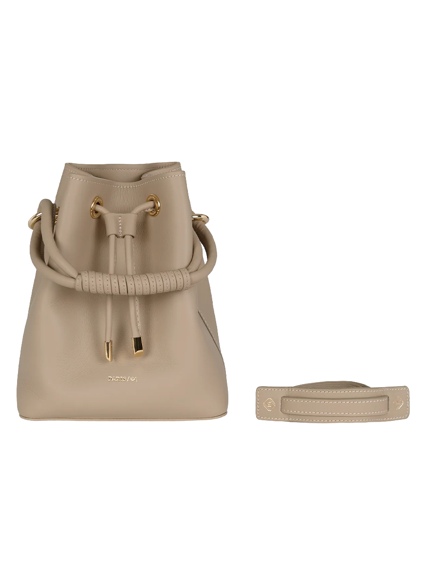 Studio Bucket Bag in Taupe