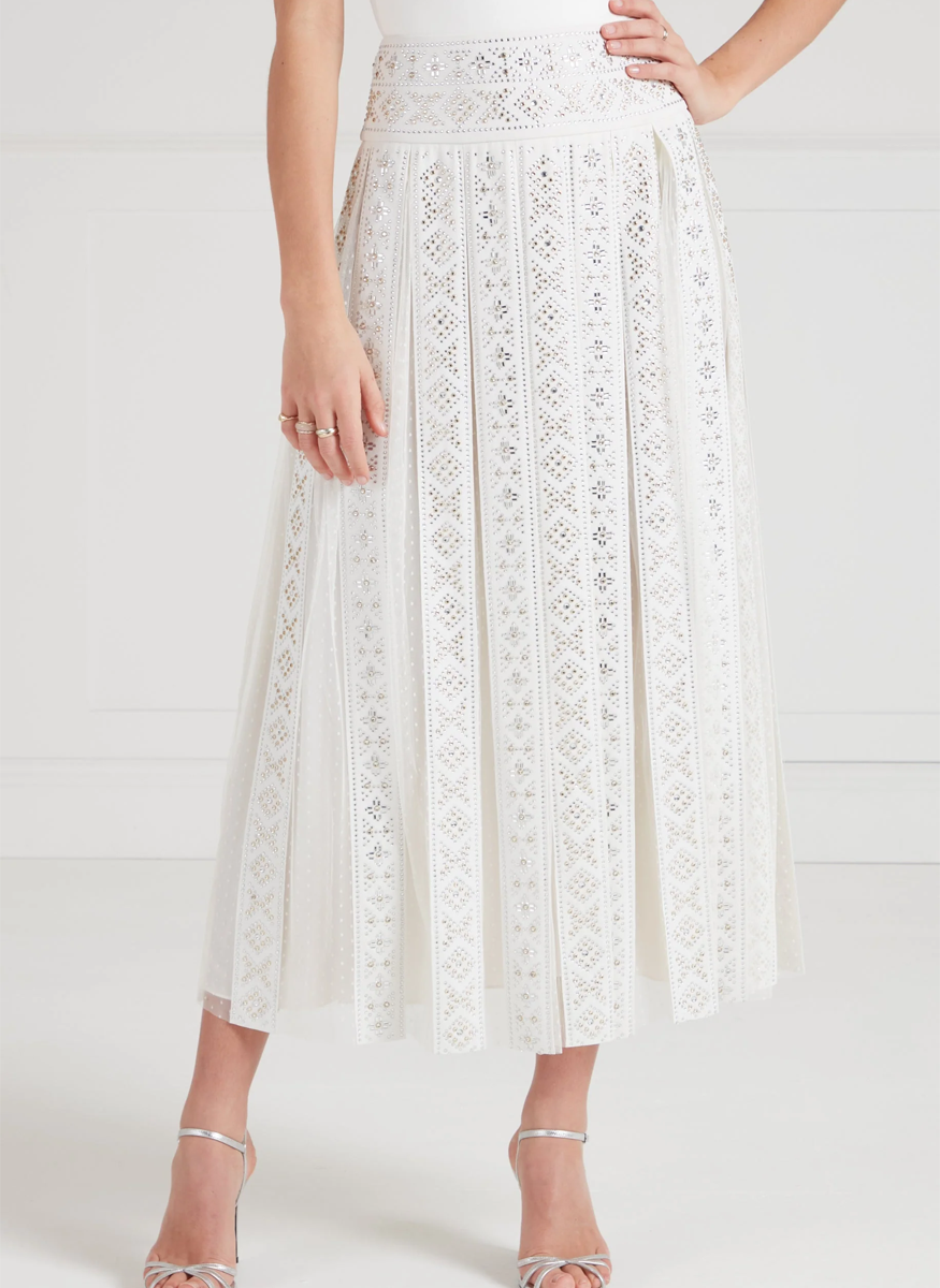 Gallantry Skirt With Gems - Temperley London