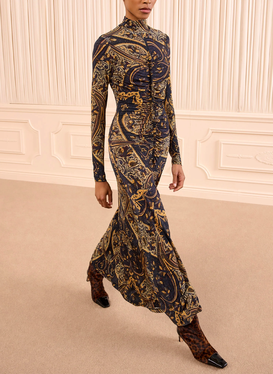 Ida Long Sleeve Jersey Dress - Ulla Johnson