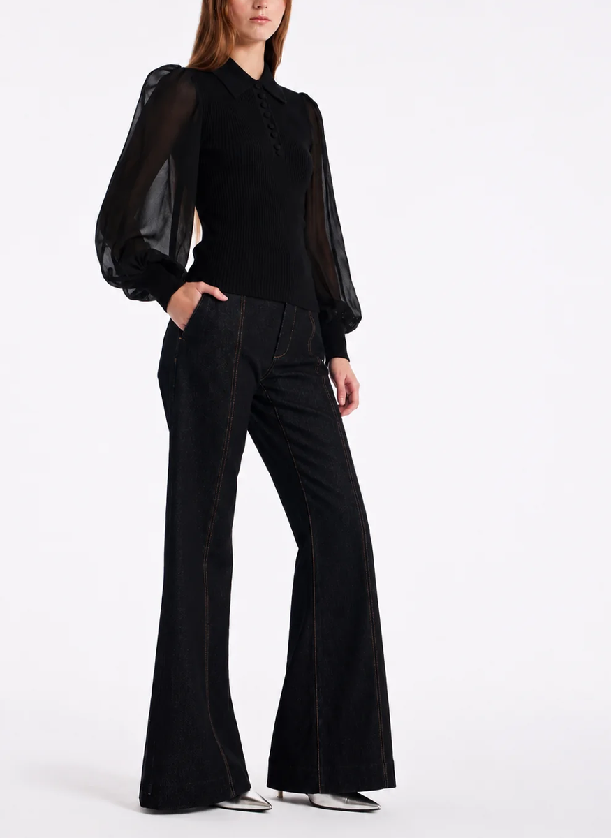Dana Sweater in Black - Christy Lynn
