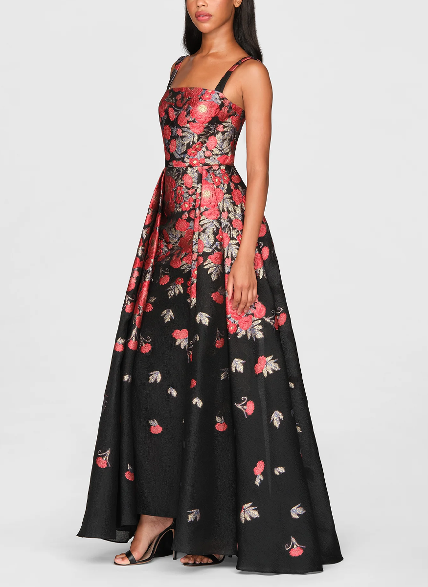 Ginevra Jacquard Gown - THEIA