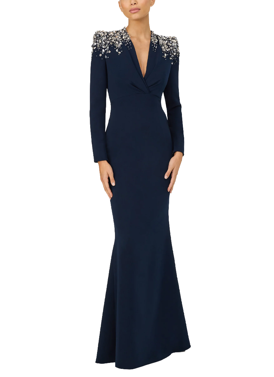 Quicksilver Crepe Gown - Jenny Packham