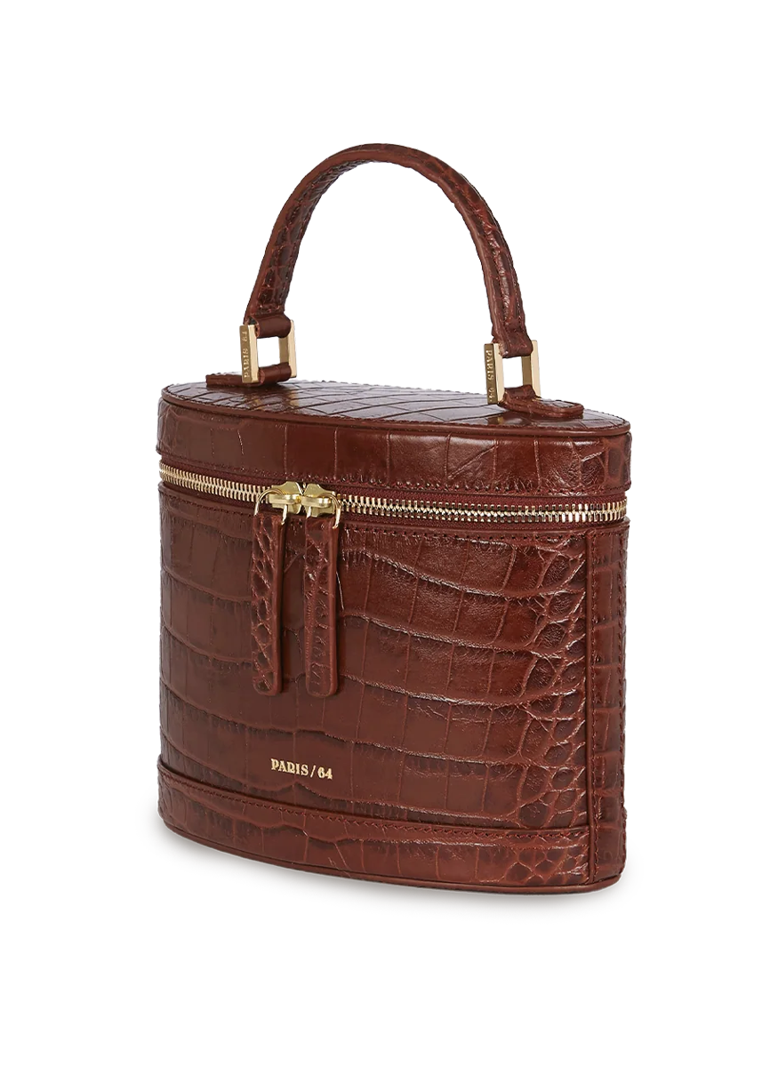 Prismatic Coco Cognac Bag