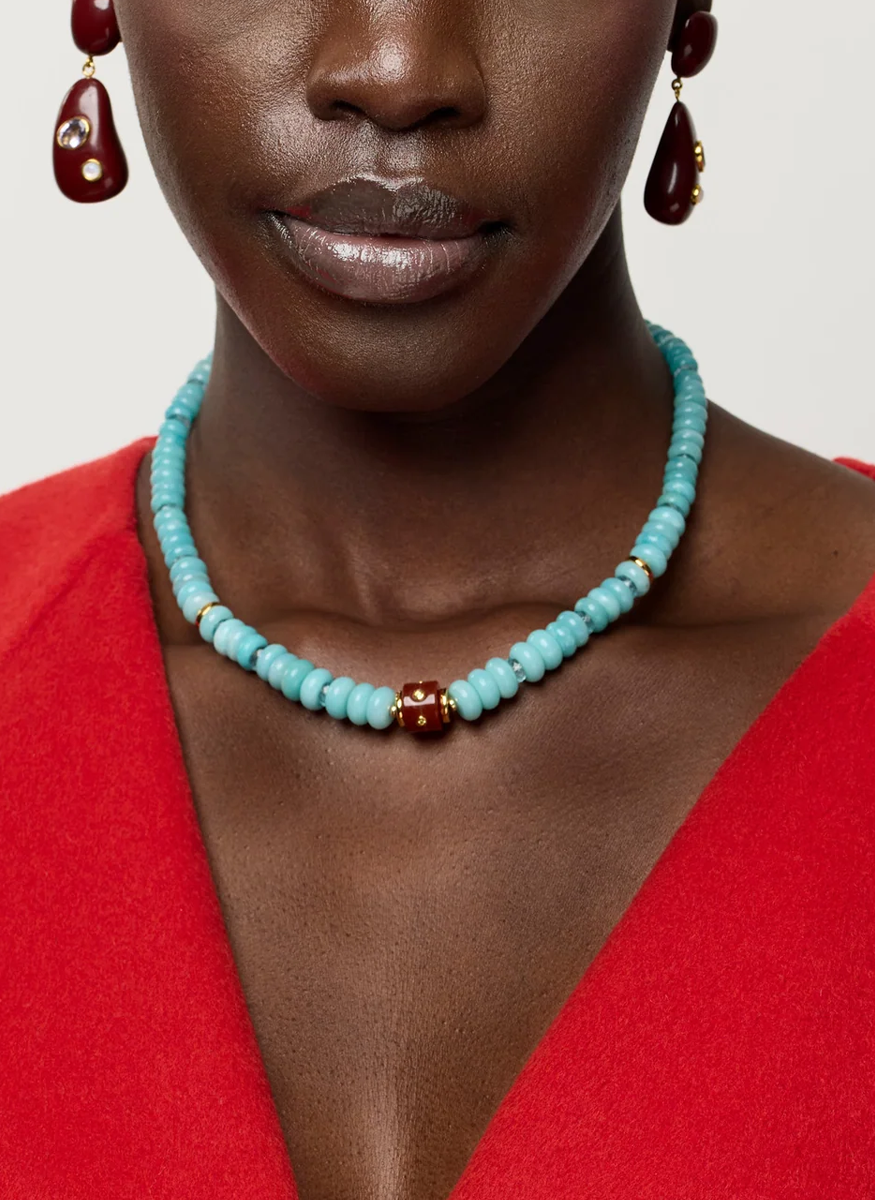 Hidden Stone Necklace - Lizzie Fortunato