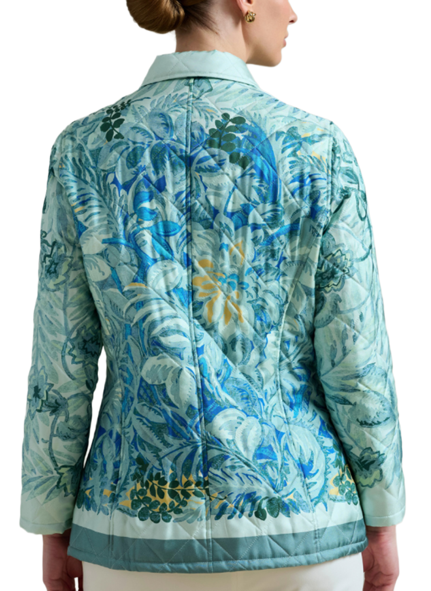 Corsica Printed Quilted Jacket - Rani Arabella
