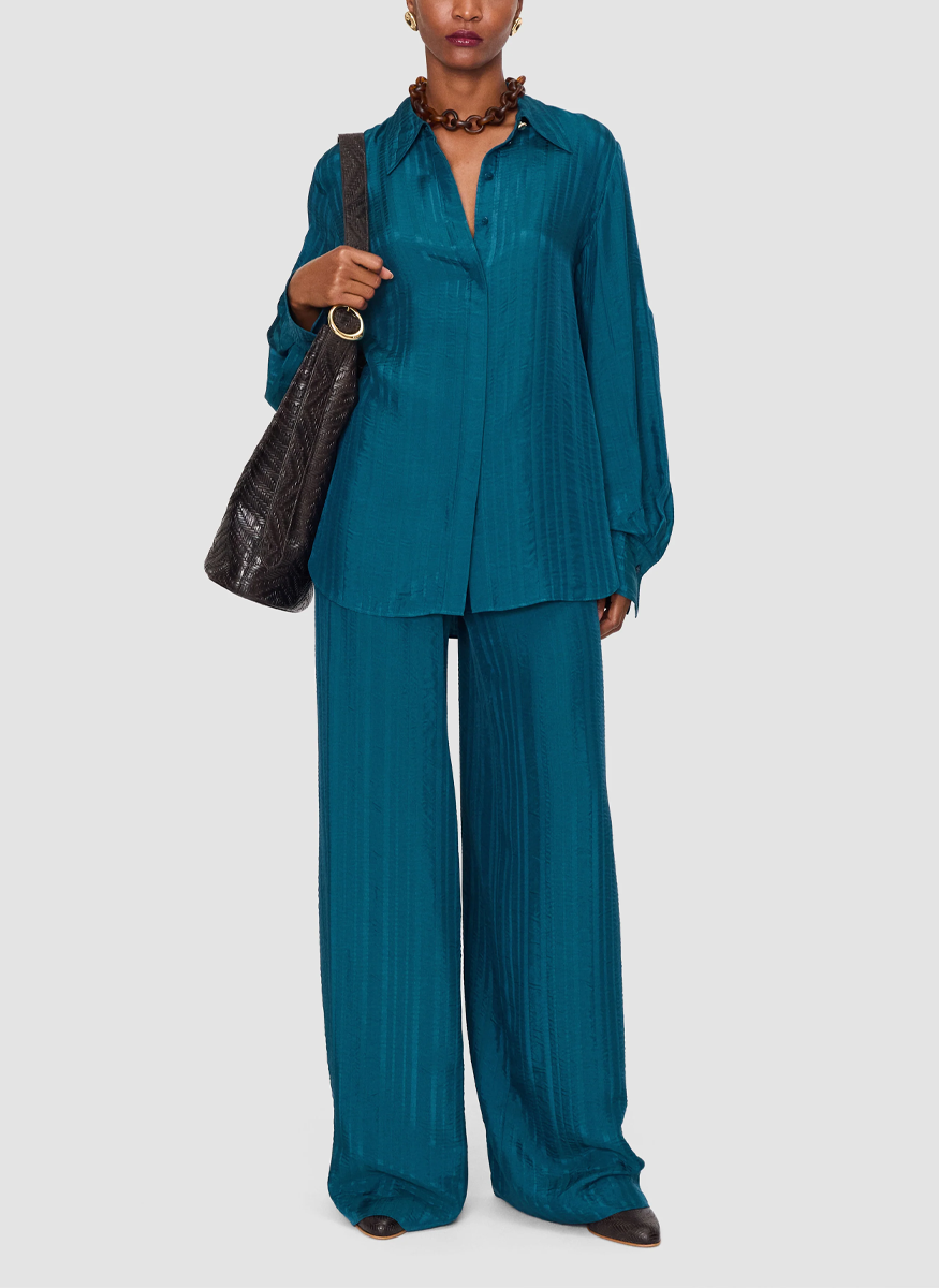 Sina Silk Stripe Blouse - Joseph