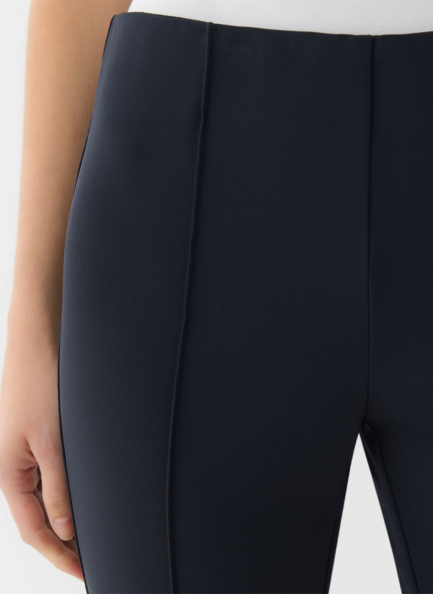 Acclaimed Stretch Gramercy Flare Pant in Ink - Lafayette 148 New York