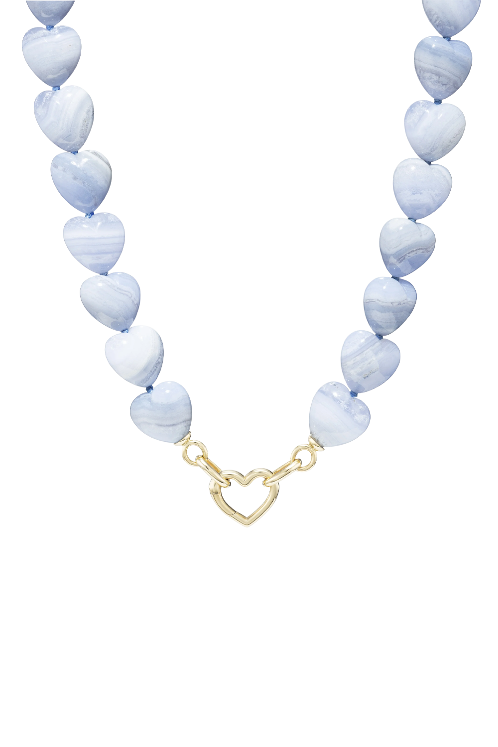 Blue Heart Necklace