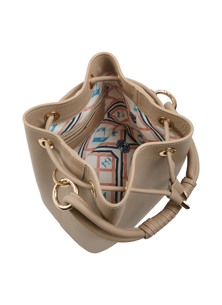 Studio Bucket Bag in Taupe - paris 64