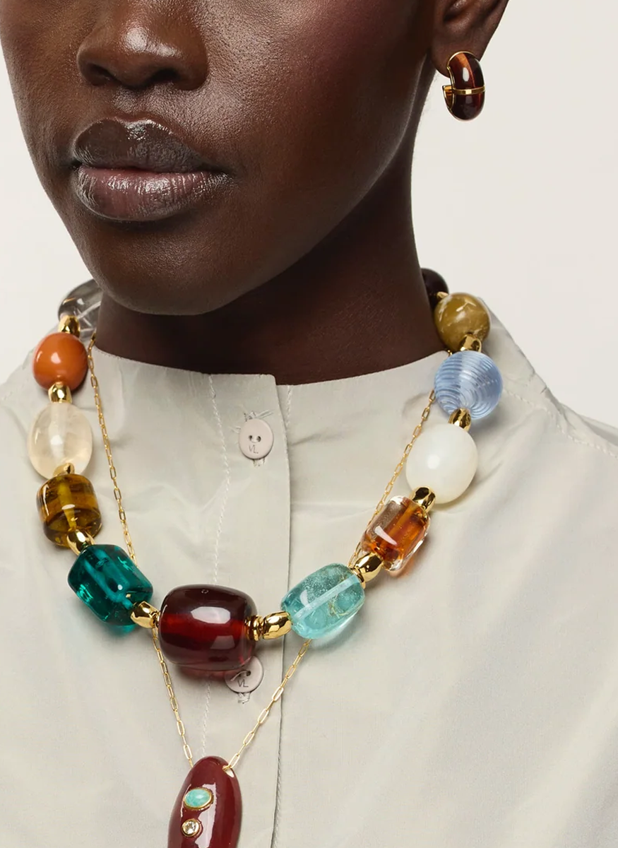 Zellige Hoops, Tiger's Eye - Lizzie Fortunato