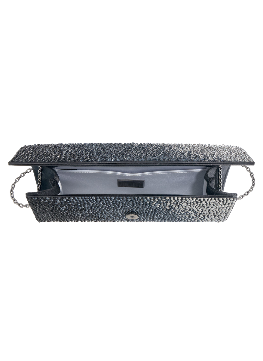 Perry Gradient Caviar Obsidian - Judith Leiber Couture