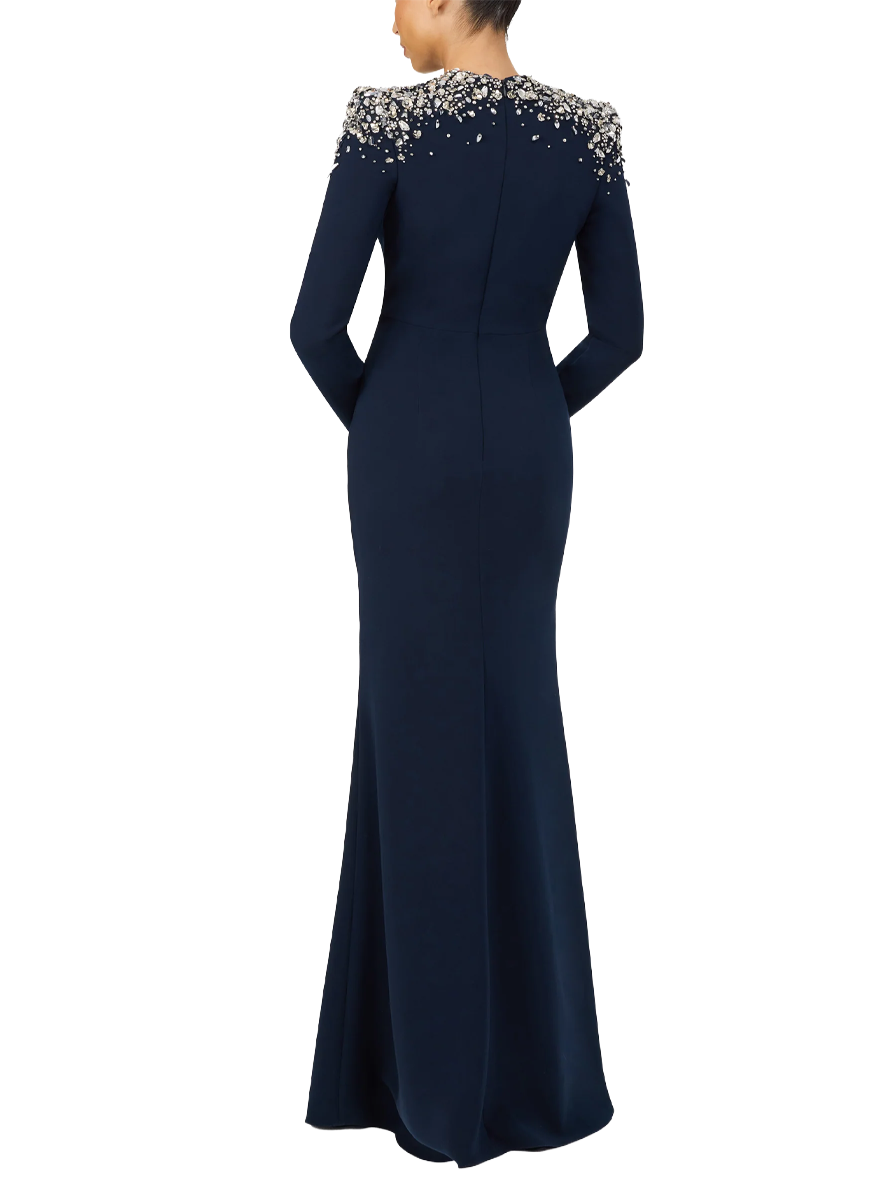 Quicksilver Crepe Gown - Jenny Packham