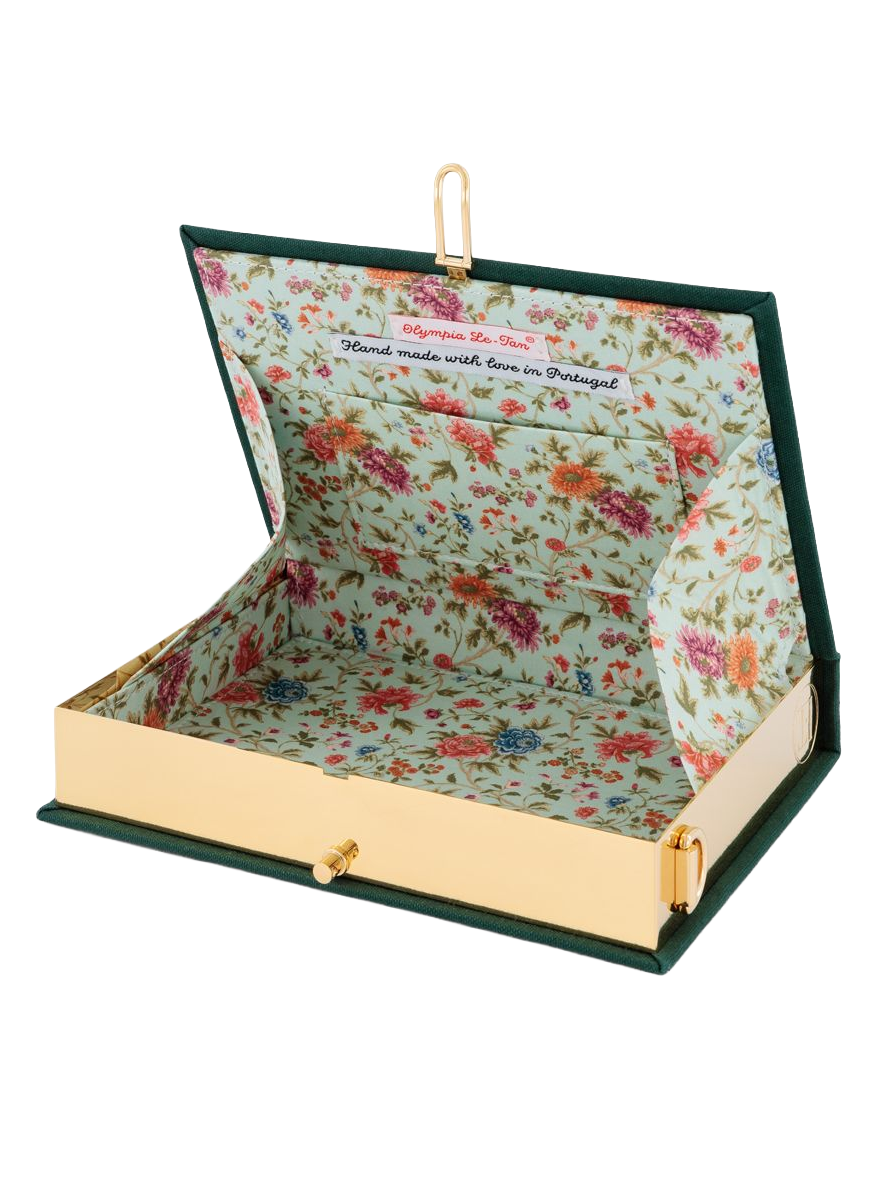The Queen Of Cards Book Clutch with Strap - Olympia Le-Tan