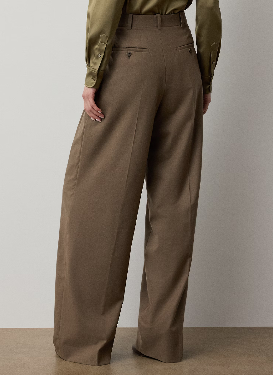 Clarice Wool-Blend Pant - Ralph Lauren Collection