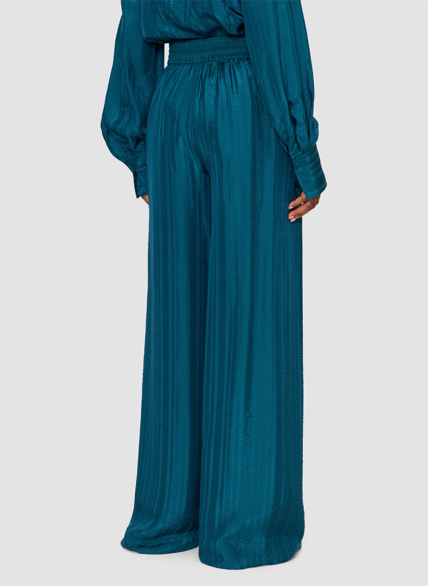 Dijon Silk stripe Trousers - Joseph