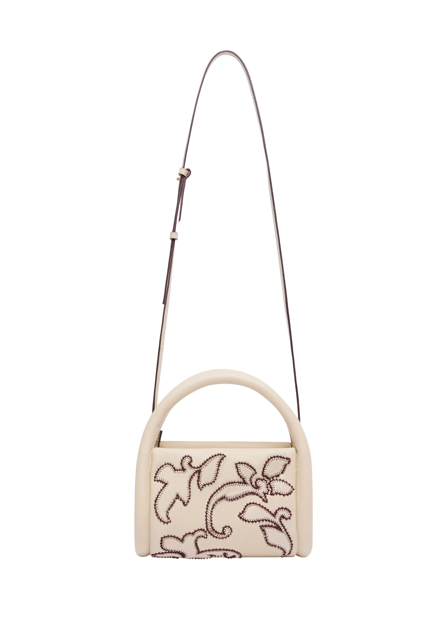 Duke Leather Applique Bag - Alémais