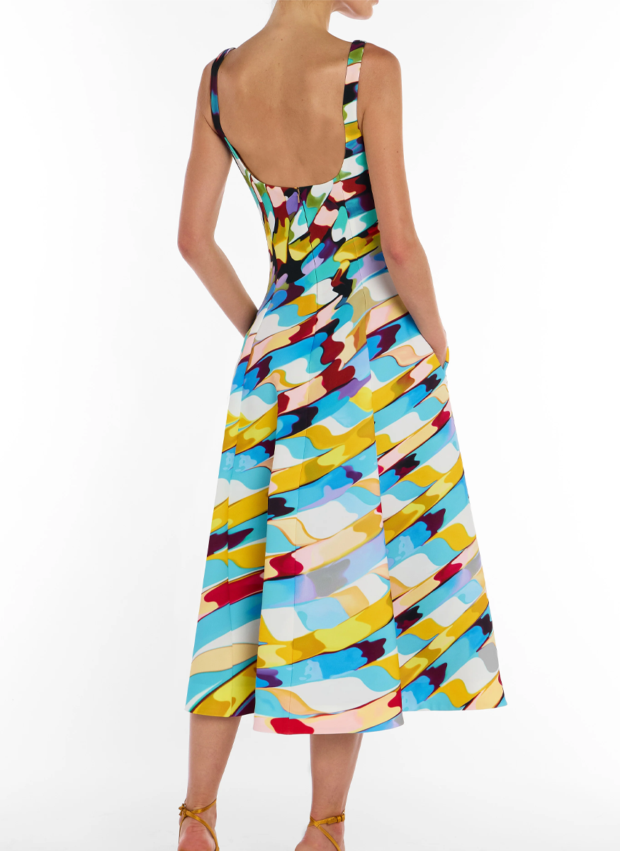 Beaux Dress Reticello Primrose - Mary Katrantzou
