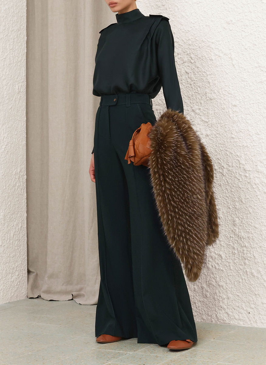 Valiant Wool Flare Pant - Zimmermann