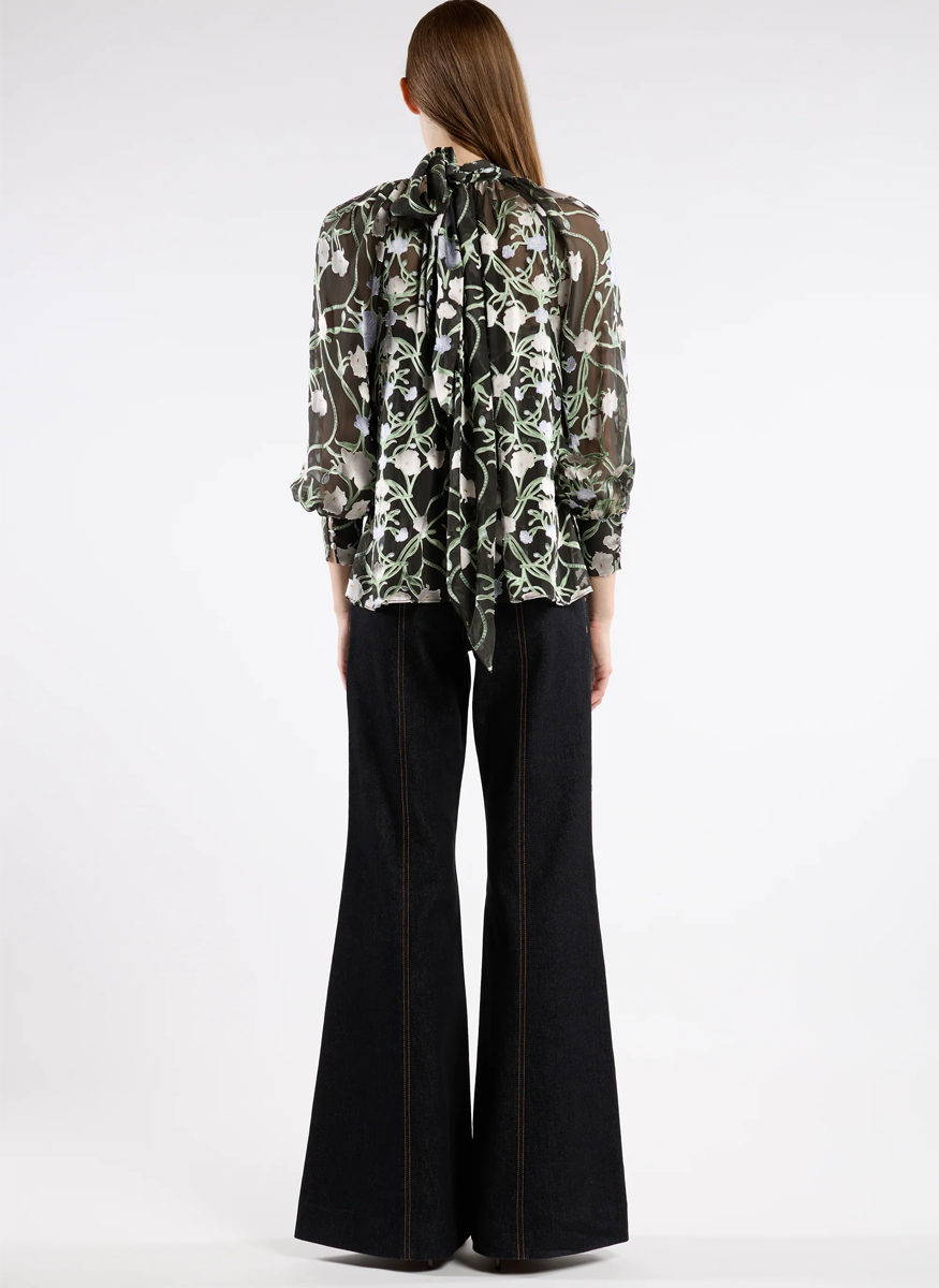 Beatrice Blouse in Winter Orchid - Christy Lynn
