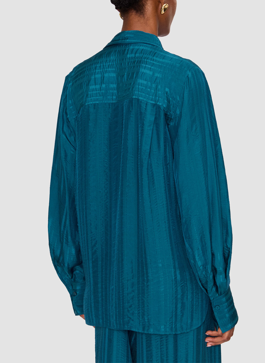 Sina Silk Stripe Blouse - Joseph