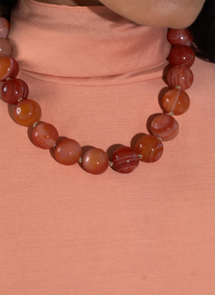 Louisa Necklace in Agate - Jennifer Behr