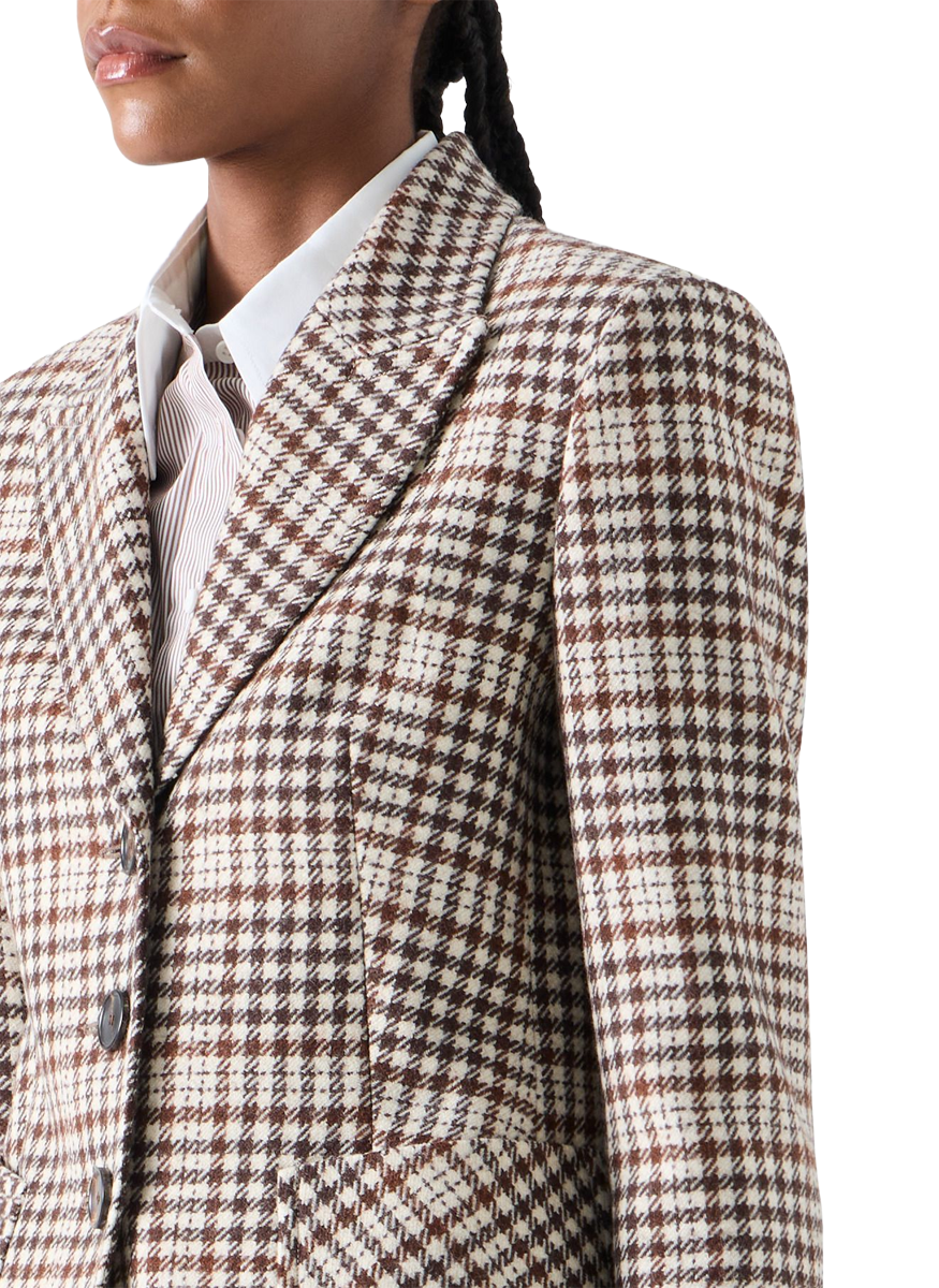 Wool Blend Jacket - Akris Punto