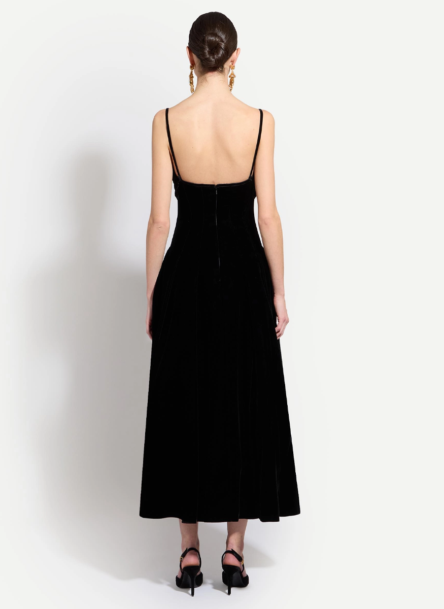 Velvet Midi Dress - Zuhair Murad