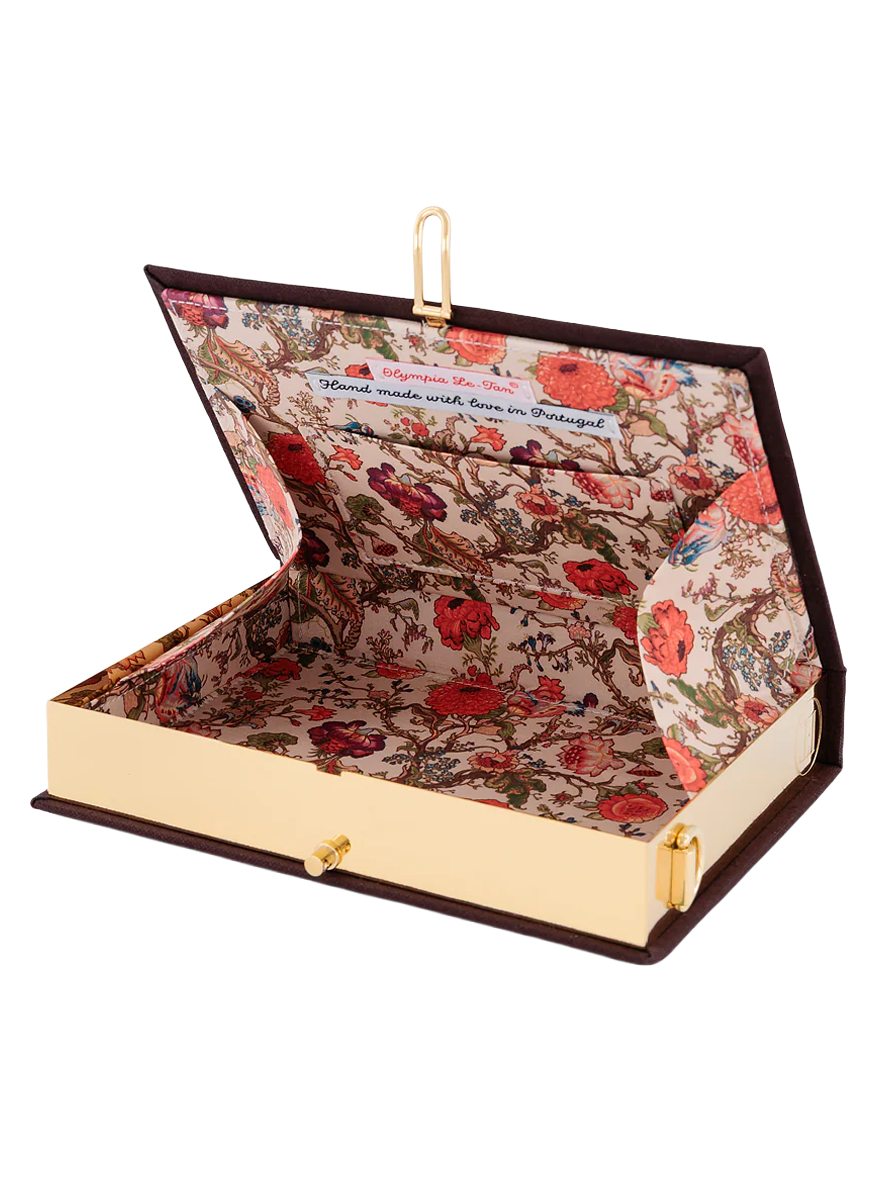 It's Cocktail Time Book Clutch with Strap - Olympia Le-Tan