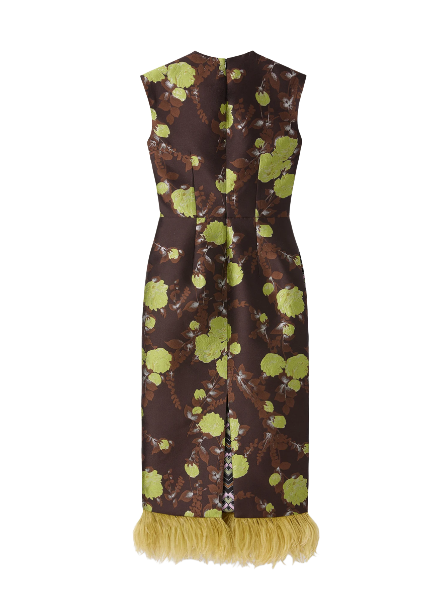 Sleek Dress in Devon Brown - La DoubleJ