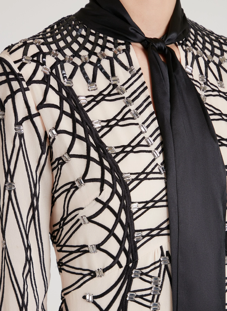 Cressida Tie Dress - Temperley London