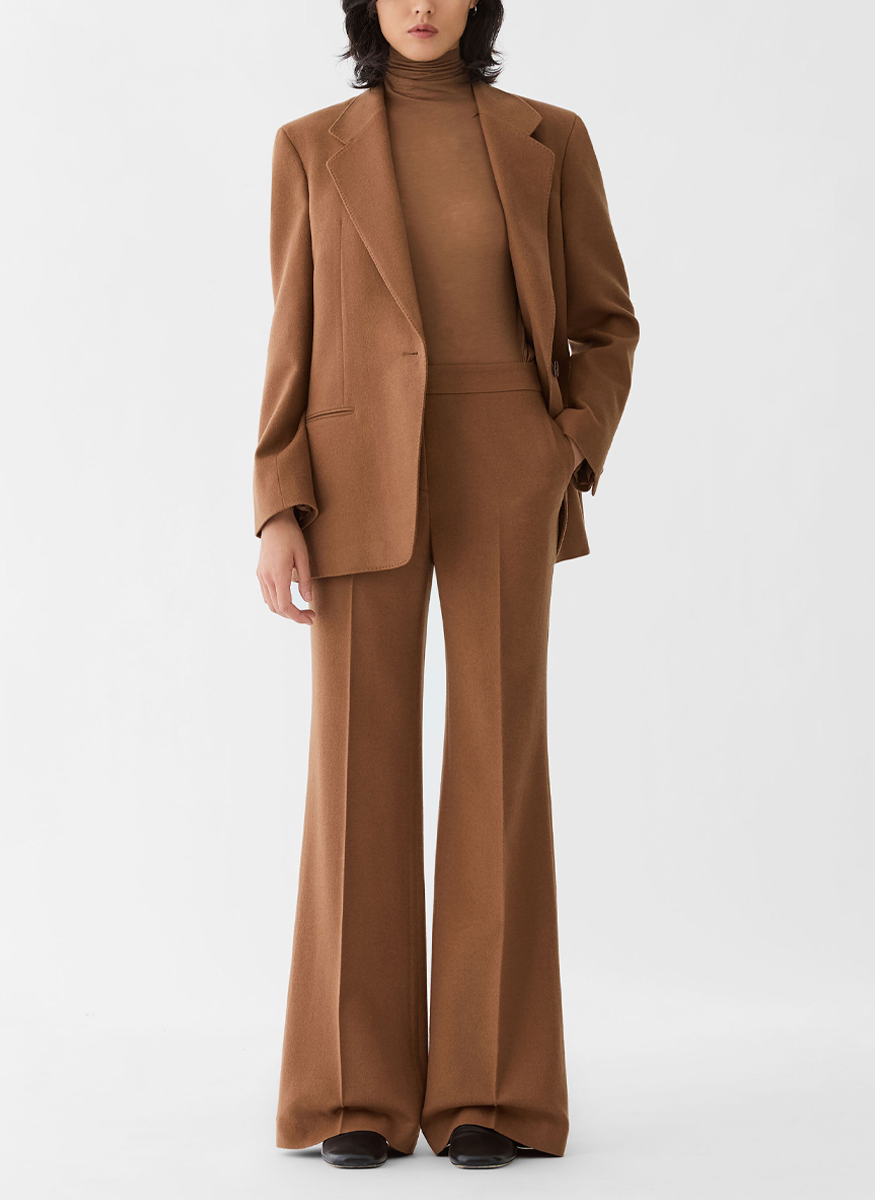 Lafayette Camel Hair Pant - LAFAYETTE 148